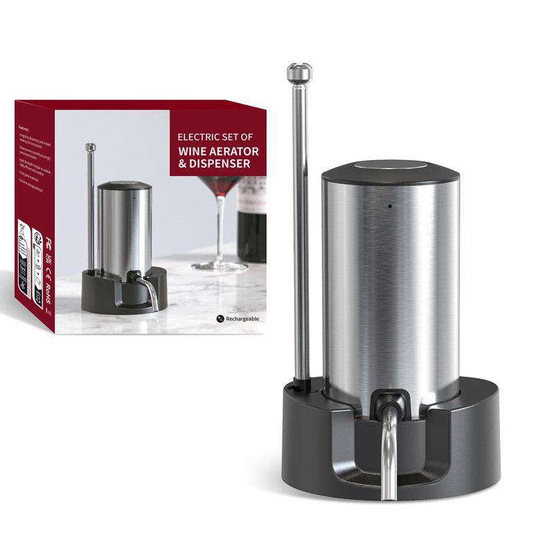 KLT All in One Electric Wine Dispenser Areator Pourer MGS-KD-8 with Base - KLT (ZHUHAI KELITONG ELECTRONIC CO., LTD.)