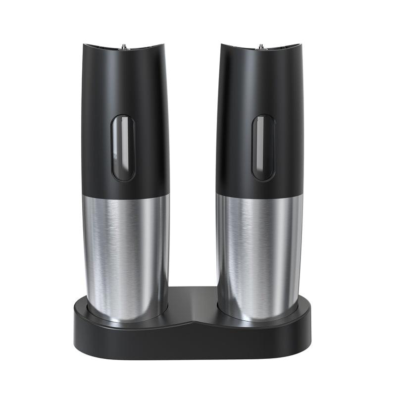 KLT Base Charging Rechargeable Pepper and Salt Electric Grinder with Base Gravity Sensing Kitchen Tools and Utensils KYMQ-26A&KYMQ-26C - KLT (ZHUHAI KELITONG ELECTRONIC CO., LTD.)