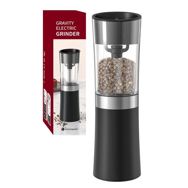 KLT Base Charging Rechargeable Pepper and Salt Electric Grinder with Base Gravity Sensing Kitchen Tools and Utensils KYMQ-29A&KYMQ-29C - KLT (ZHUHAI KELITONG ELECTRONIC CO., LTD.)