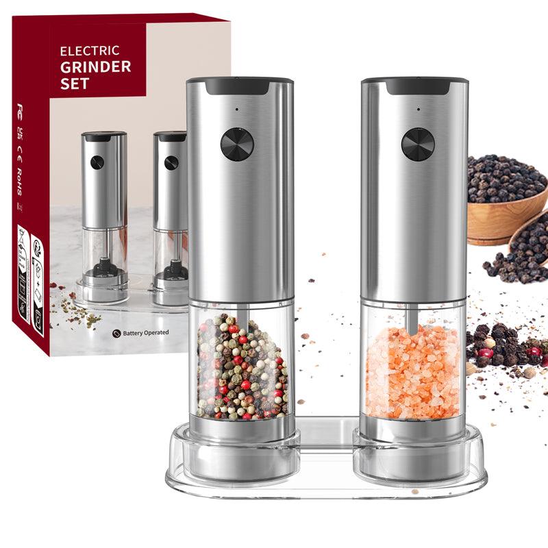 KLT Dry Alkaline Battery Pepper and Salt Electric Grinder with Base Kitchen Tools and Utensils KYMQ-43B-H01-BS - KLT (ZHUHAI KELITONG ELECTRONIC CO., LTD.)