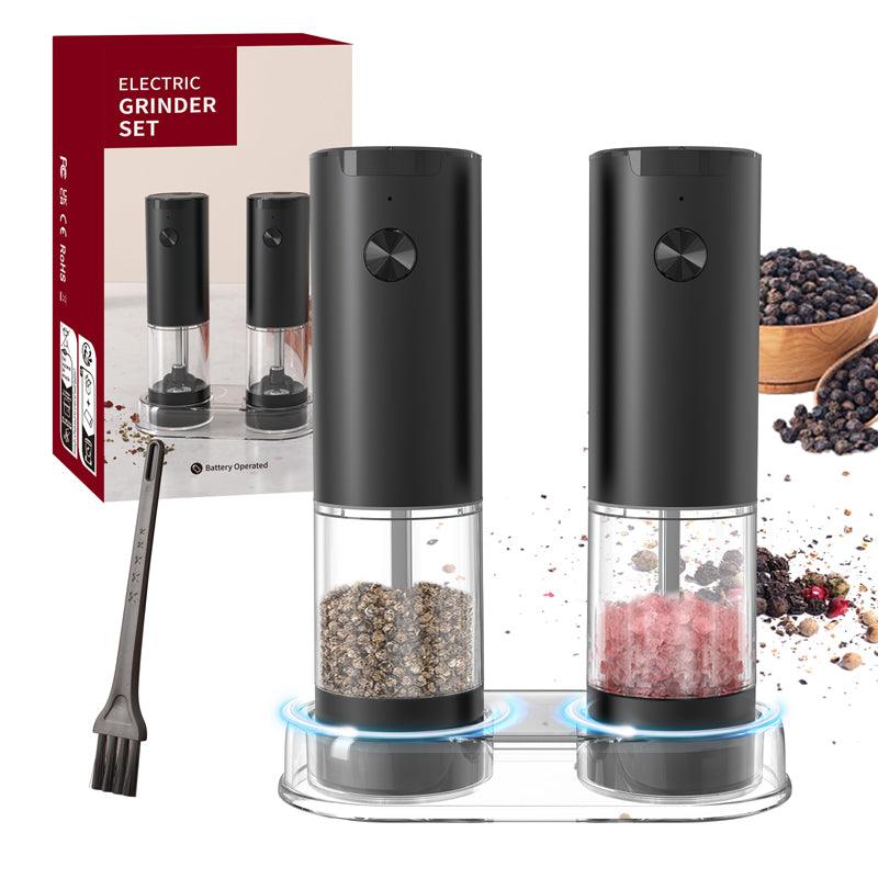 KLT Dry Alkaline Battery Pepper and Salt Electric Grinder with Base Kitchen Tools and Utensils KYMQ-44B-AH-BS - KLT (ZHUHAI KELITONG ELECTRONIC CO., LTD.)